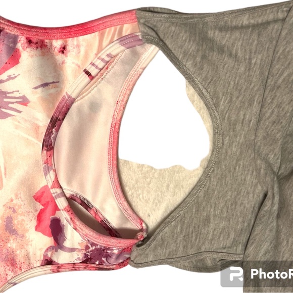 NWT! JUSTICE GIRLS “Dance” TANK WITH BUILT IN BRA🩷 Size:XL 16/18 - Picture 8 of 12